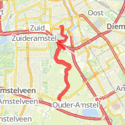Rondje Ouderkerk vanaf Pa en Ma