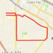 4 mile - 2.5 run, 1.5 walk