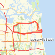monument to beach loop alot of traffic!