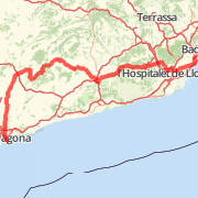 Tarragona - Barcelona (Basada en etapa de la Volta)