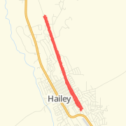 Hailey bike path
