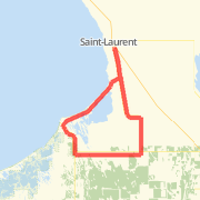 St Laurent  Circle Tour - Fat Tire - 60km