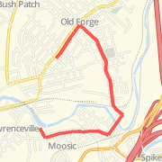 A run mapped on 11/17/2011
