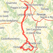 A ride mapped on 11/18/2011