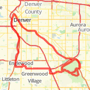 Cherry Creek Downtown Route