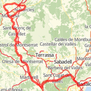 A ride mapped on 11/21/2011