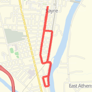 A run mapped on 11/21/2011