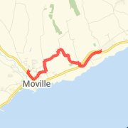 Home - St. Finian's Park  - Uphill to GAA, Ballybrack church and back Run route image