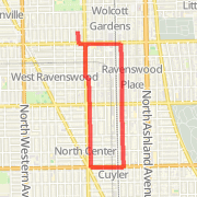 Ravenswood/Irving Park/Damen 3 miler