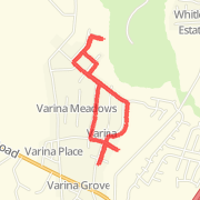A 3.29 mile Run in Henrico on Nov 24, 2011 at 09:17 am