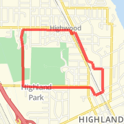 Highland Park Country Club Path