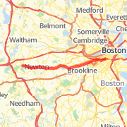Boston Marathon - last 9 miles