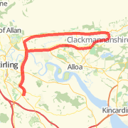A 34.30 kilometer Bike Ride in Stirling on Nov 25, 2011 at 01:05 pm