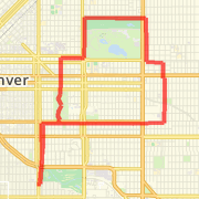 Denver 9-mile run