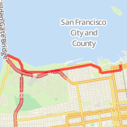 San Fran - 7  miles