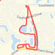 A 2.74 mile Run in Homestead on Nov 28, 2011 at 04:00 pm