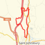 A 6.91 mile Run in St Johnsbury on Nov 30, 2011 at 01:30 pm
