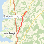 A 3.89 mile Run in Fort Washington on Nov 30, 2011 at 10:19 pm