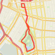Ani 6 miler from house