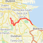 rathmines - dodder - booterstown ~9 miles