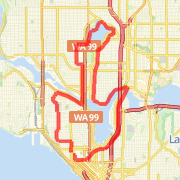 Greenlake and Lake Union