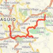 10.24 kilometer Unilab Run United 3 Baguio Leg on Dec 4, 2011 at 05:45 am