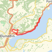 Uni to St Leonards top road plus park to hocken
