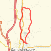 A 5.64 mile Run in St Johnsbury on Dec 4, 2011 at 08:59 am