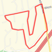 3 mile run