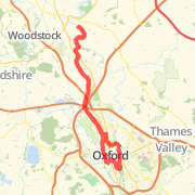 River Long - Oxpens - Christ Church Loop Trice - St Cross - Park once 