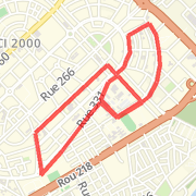 A run mapped on 12/05/2011