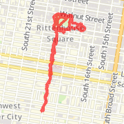 Run 1:30 / Walk 1:00 intervals. (rittenhouse)