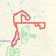 10 mile training run - lakes &amp; stonemill