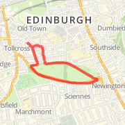 Once round Meadows with steep finish