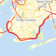 Sarah and Dad's bike route