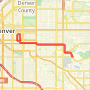 Cheesman 11 from east denver