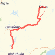 A ride mapped on 13/12/2011