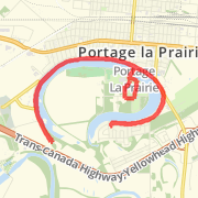 Portage La Prairie Crecent Lake - 15km