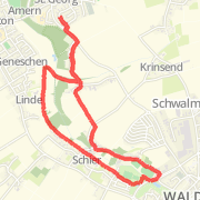 A 6,01 Kilometer Run in Schwalmtal on Dez. 18, 2011 at 01:27 pm