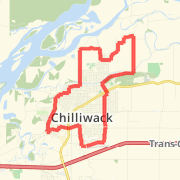 20 km around Chilliwack