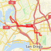 21.02 mi Road Cycling in San Diego on Jun 3, 2012 17:39