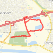 A 5,94 Kilometer Run in Maintal on Dez. 22, 2011 at 08:33 vorm.