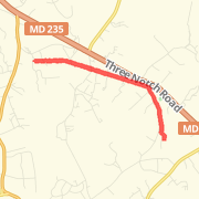A 6.00 mile Run in Mechanicsville on Dec 24, 2011 at 07:45 am