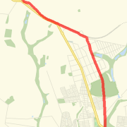 8.54 km Run in Araraquara>>>bueno>>> on 25/12/2011 
