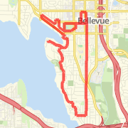 9 mile Loop in Downtown Bellevue