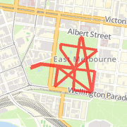 Fitzroy Gardens Hill Sprints
