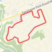 3 km. Run