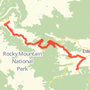 Trail Ridge Road from the YMCA of the Rockies