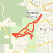Pittock Mansion Hike: Dec 30, 2011 04:10 pm