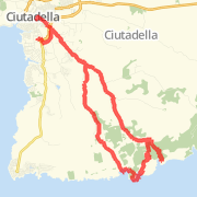 A 31.61 kilometer Bike Ride in Ciutadella de Menorca on Dec 31, 2011 at 01:02 pm